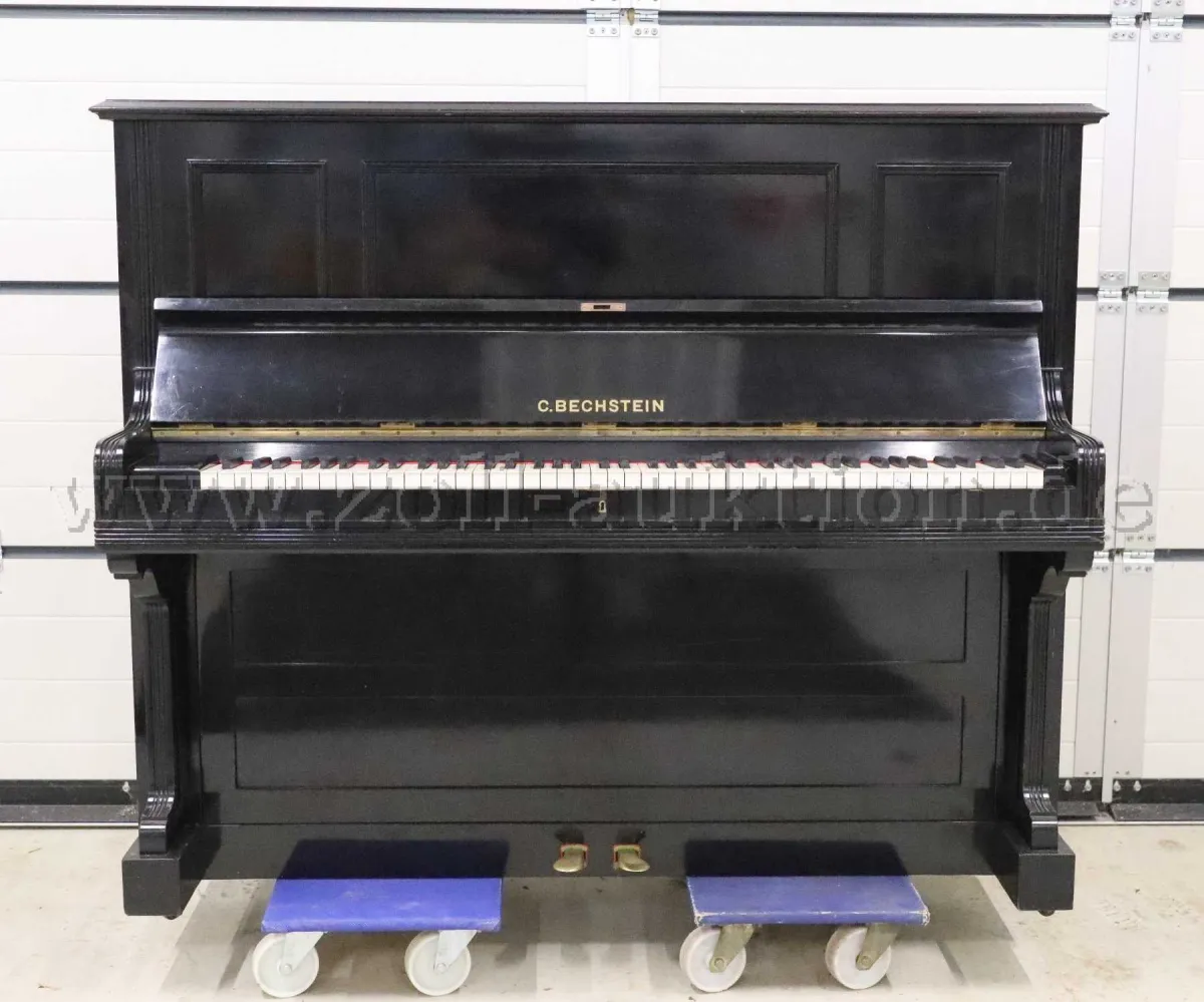 1 klavír Original C. Bechstein (model 9) 1917 černý