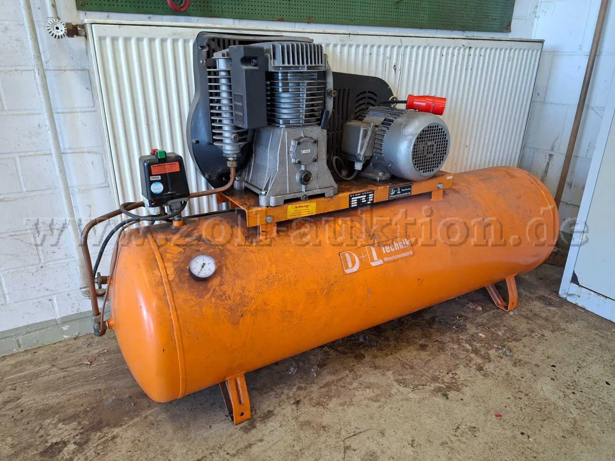 1 compressor, D & L Technik, 350 litres