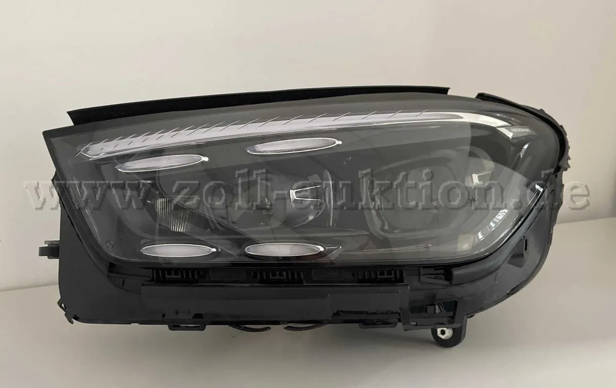 1 Mercedes LED headlight with control unit left