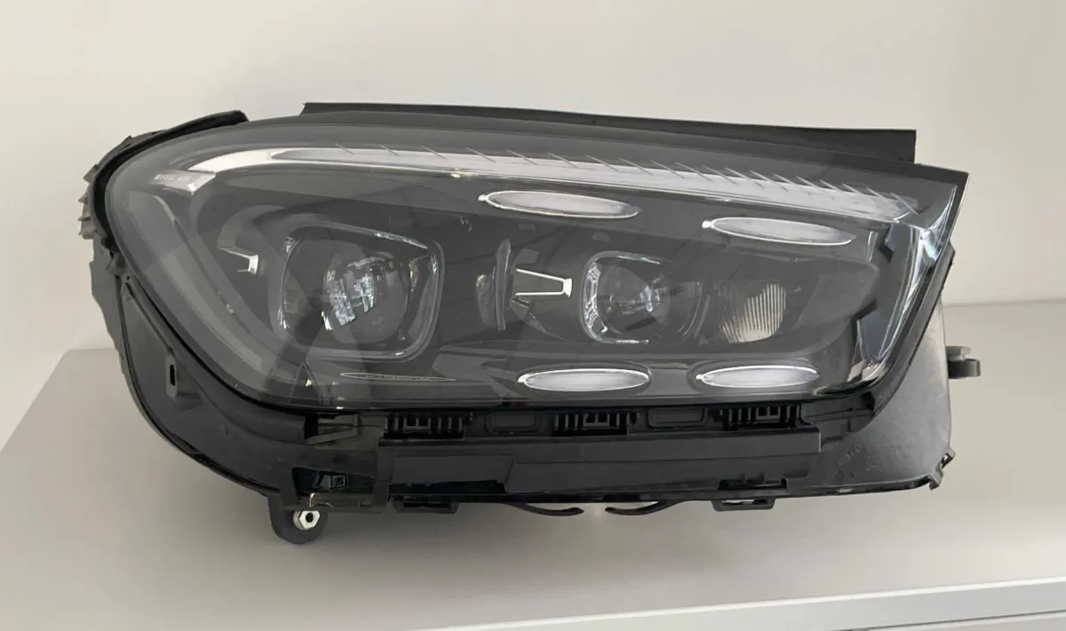 1 Mercedes LED headlight with control unit right