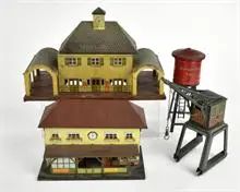 Bing, station, spoorwegaccessoires