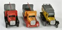 Arnold, 3 bestelwagens, Esso, Post, Coca Cola