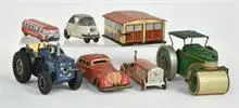 Gama en andere, tractor, voertuigen, garage en andere