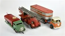 Gama entre autres, camion, pompiers, citerne