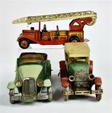 Rossignol e.a., 2 limousines en brandweerwagen
