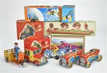 Lot de jouets en tôle