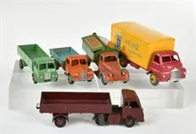 Dinky Toys, 5 LKWs