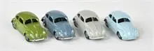 Dinky Toys, 4x VW Coccinelle