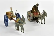 Lehmann, âne têtu & Gama calèche de clown