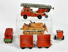 LBZ et autres, train sur rails, pompiers etc.