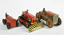 Arnold et autres, 3 tracteurs