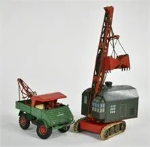 Tippco Unimog et grue Biller