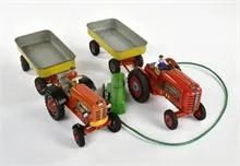 Arnold et autres, 2 tracteurs et remorque