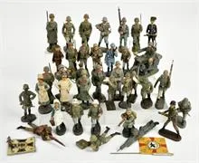 Lineol e.a., soldaten, figuren WO2
