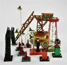 Lionel accessoires, o.a. Gely kraan