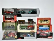 Schuco e.a., partij modelauto's