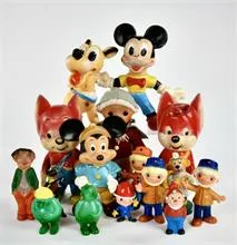 15 Walt Disney, Lurchi, Sandmännchen u.a. Werbefiguren