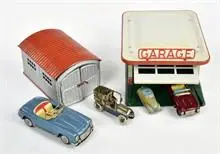 NBN o.a., 2 garages en diverse voertuigen