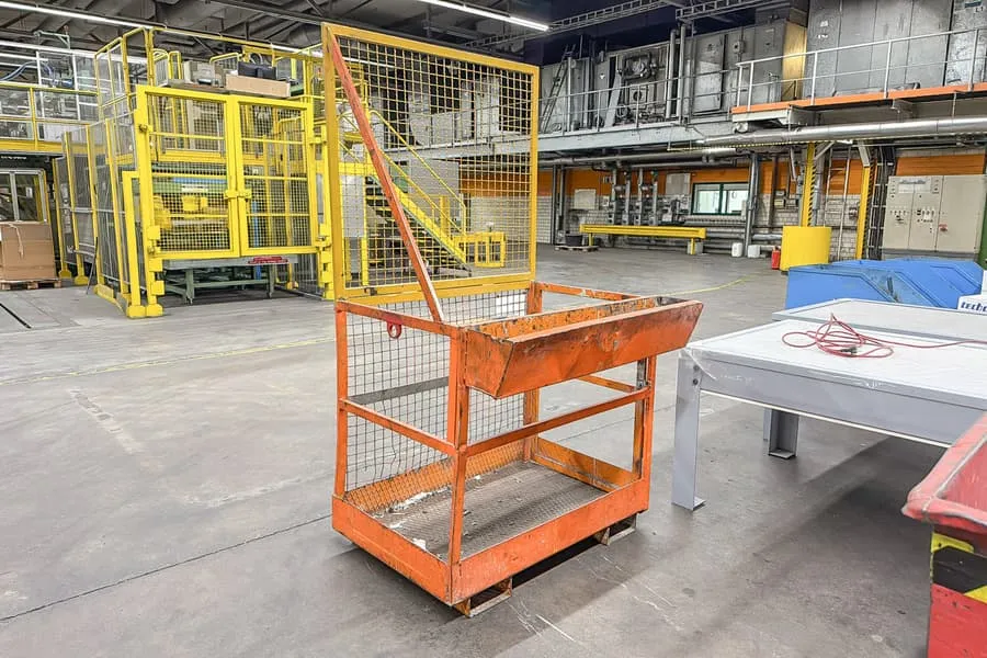 Transportbox voor heftruck