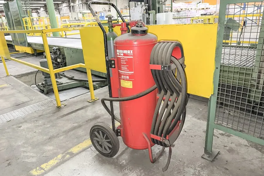 Feuerlöscher Minimax PU50 60 l Pulver