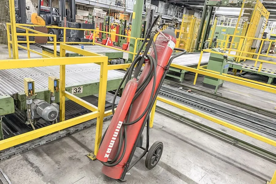 Stingător de incendiu Minimax CO2