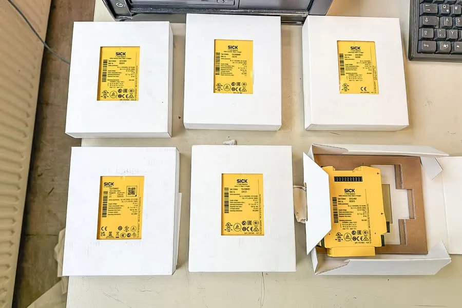 6个SICK PLC扩展模块