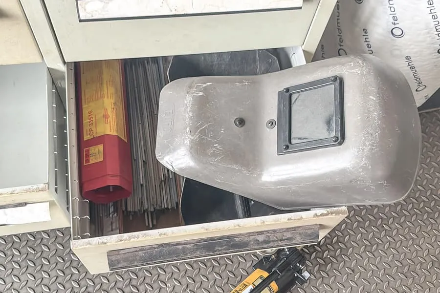 Shop contents: welding supplies