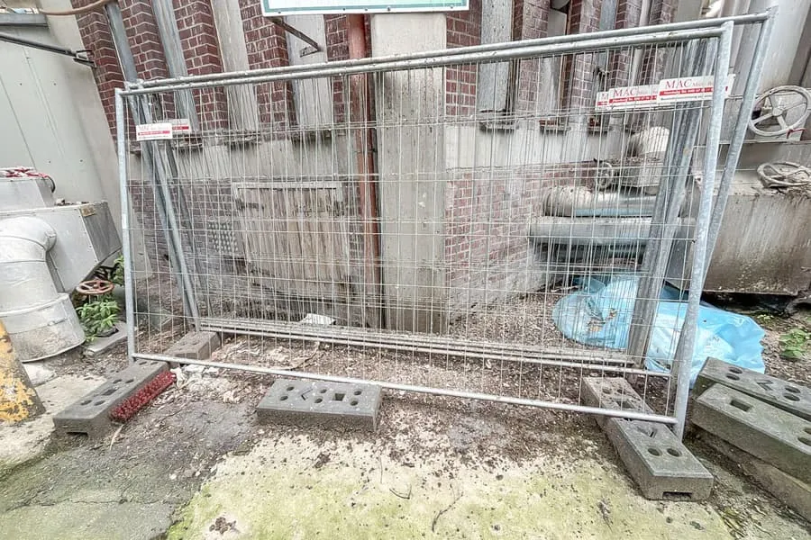 6 Bauzaungitter