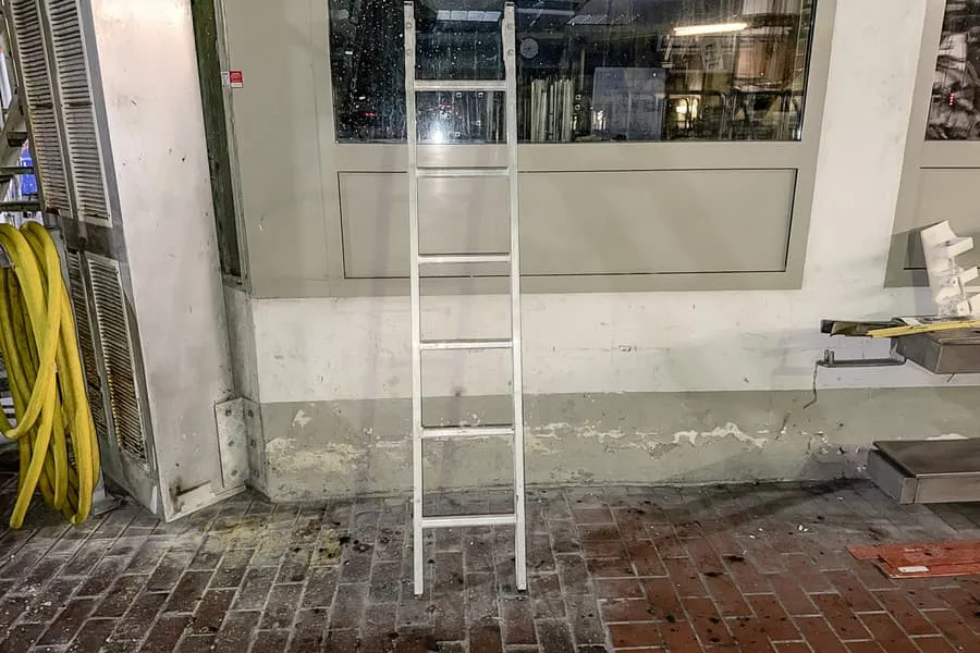 Anlegeleiter Zarges, 6-sprossig