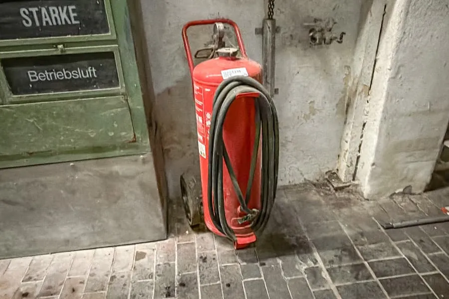 Fire extinguishing cart, 50 l foam