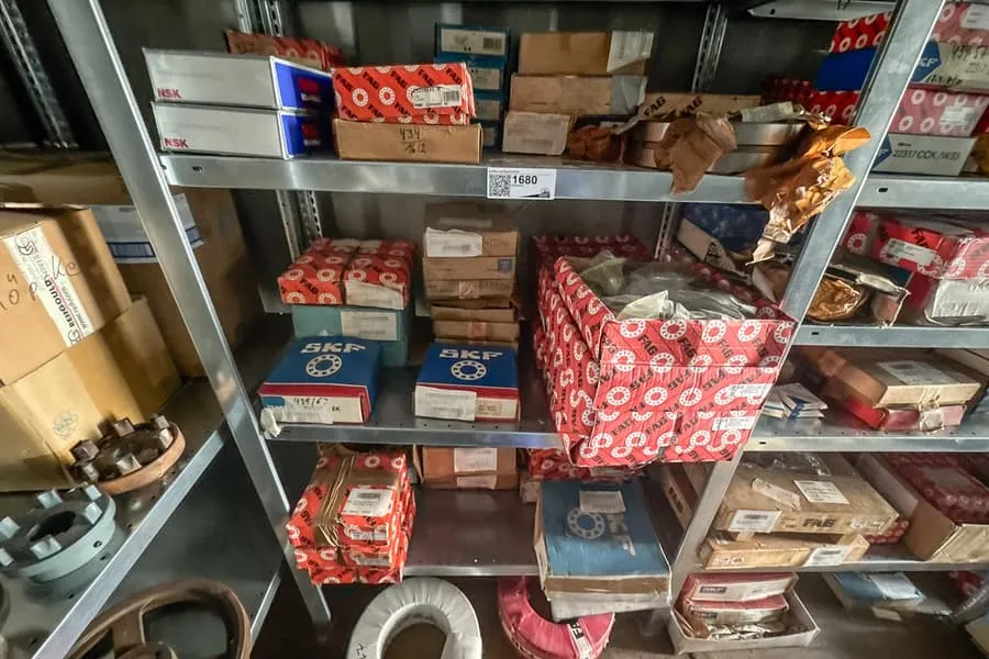 Inhoud stellingvak: kogellagers