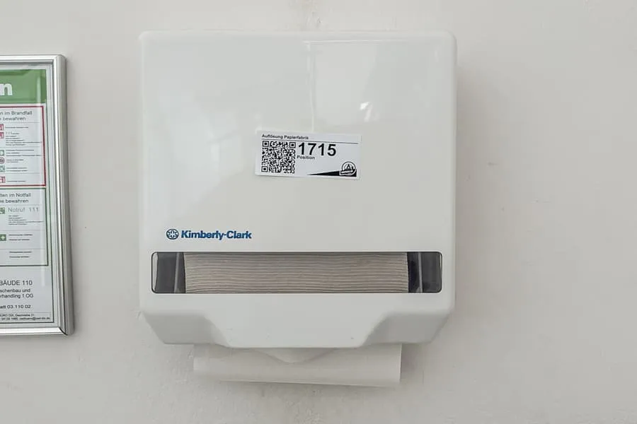 Kimberly-Clark paper towel dispenser