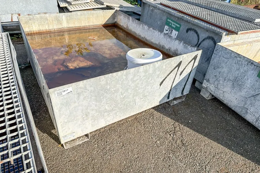 Opvangbak