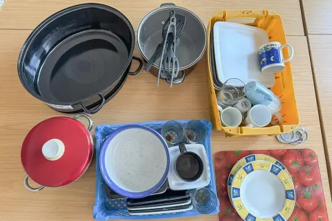 Lot de vaisselle