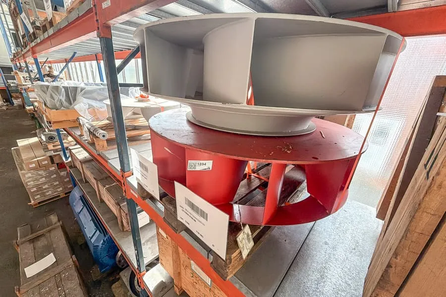 2 ventilátorkerék