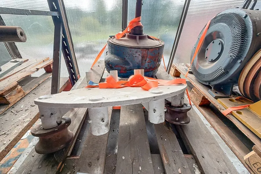 Versnellingsbak voor kraan