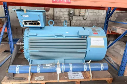 ABB-motor met roerwerkas