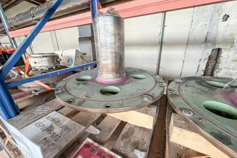 Tourillon de meulage rouleau d'aspiration d'extraction