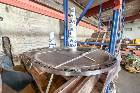 Tourillon de meulage rouleau d'aspiration à tamis