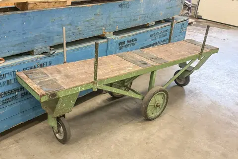 Transportwagen voor langgoed
