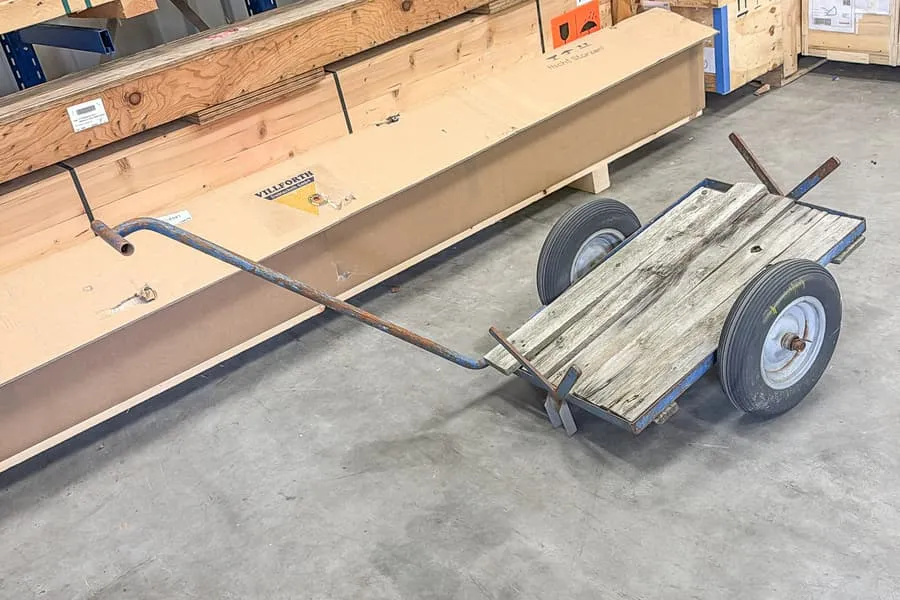 Transportwagen voor langgoed