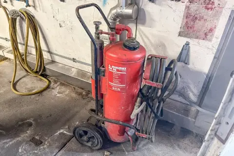 Brandblusser, 50 l poeder