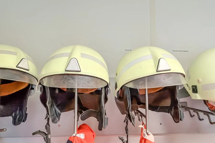 2 Schuberth protective helmets