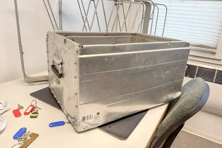 Aluminium kist Zarges