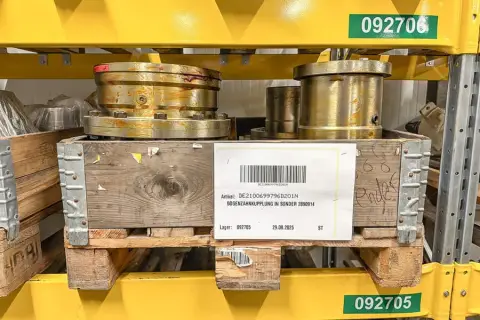 Palette avec accouplements à denture bombée 28914