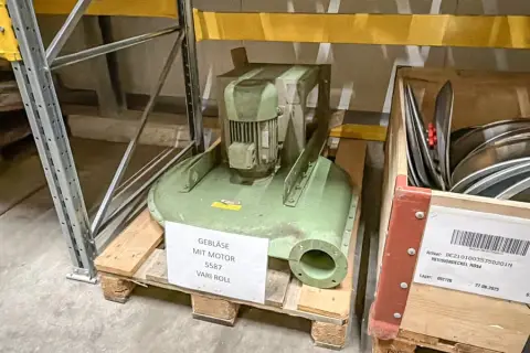 Ventilator met motor Vari Roll