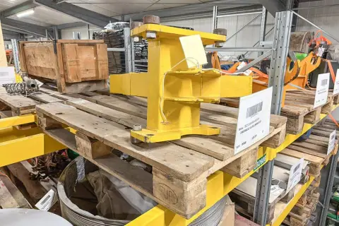 Mâchoire de pince pour grue à rouleaux QS4/5
