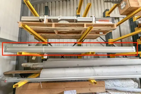 2 cilinders Festo DGC-K-80-2400-PPV-A-GK