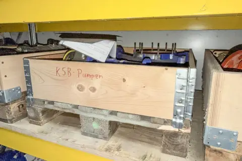 3 pompes KSB