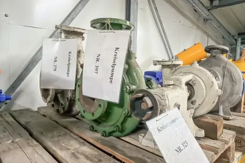 3 pompes centrifuges